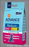 ������ ��� ��� ������� ����� ������� ����� � ������� � �����, (Advance Dog Medium Senior), ����� ���� ��. 800 �